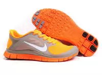 mode mujer zapatos nike 4.0 v3 free wto 2013 gray orange